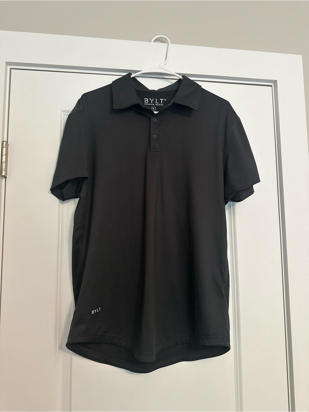 BYLT Basics Black Polo Shirt